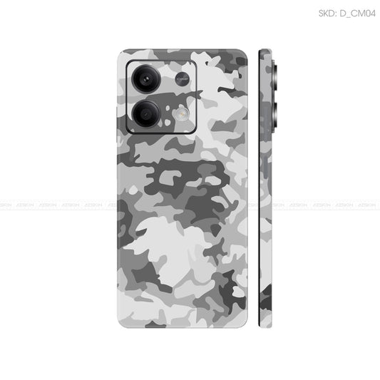 Dán Skin Điện Thoại Xiaomi Redmi 13 Series Hình Camo | D_CM04
