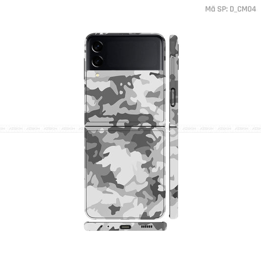 Dán Skin Galaxy Zflip4 Hình Camo | D_CM04