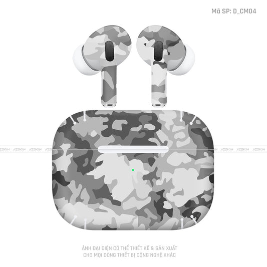 Dán Skin Tai Nghe Airpod 3 Hình Camo | D_CM04