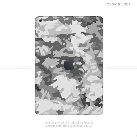 Dán Skin IPad Gen Series Họa Tiết Camo | D_CM04