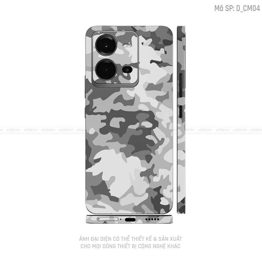 Dán Skin Vivo V Series Hình Camo  | D_CM04