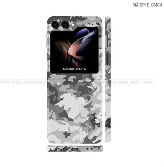 Dán Skin Galaxy Z Flip 7 Hình Camo | D_CM04