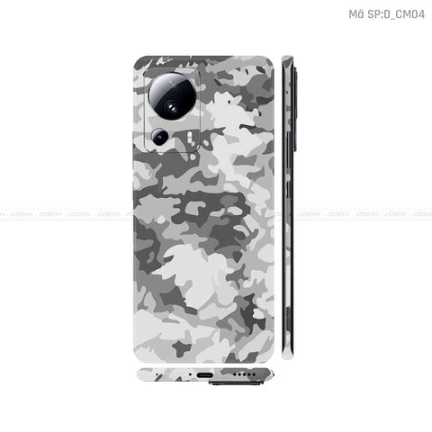 Dán Skin Xiaomi 13 Series Hình Camo | D_CM04