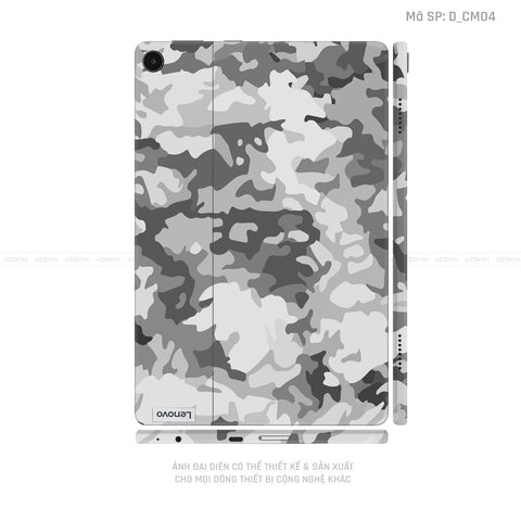 Dán Skin Máy Tính Bảng Lenovo Pad Series Hình Camo | D_CM04