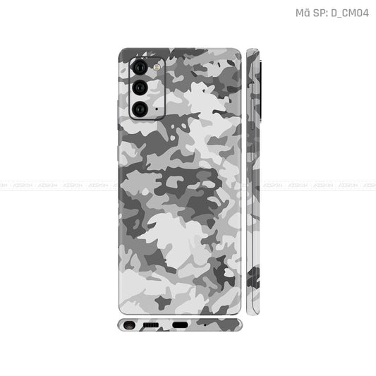 Dán Skin Galaxy Note 20 Series Hình Camo | D_CM04