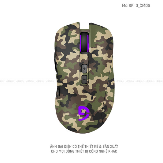 Skin Dán Chuột Fuhlen Hình Camo | D_CM05