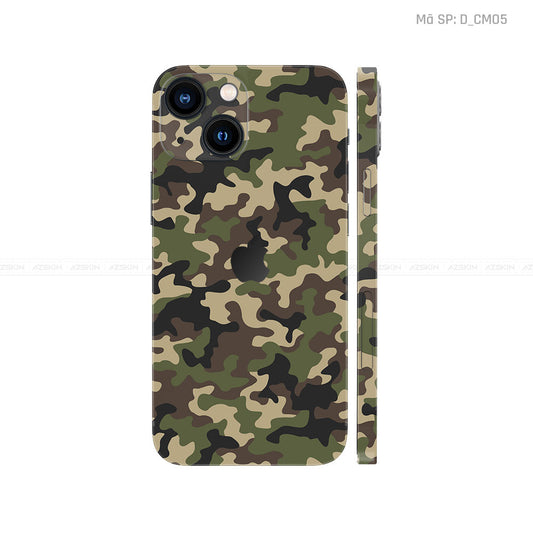 Dán Skin IPhone 14 Series Hình Camo | D_CM05