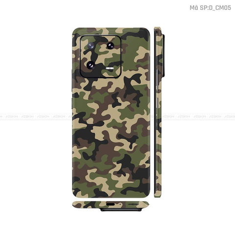 Dán Skin Xiaomi 13 Series Hình Camo | D_CM05