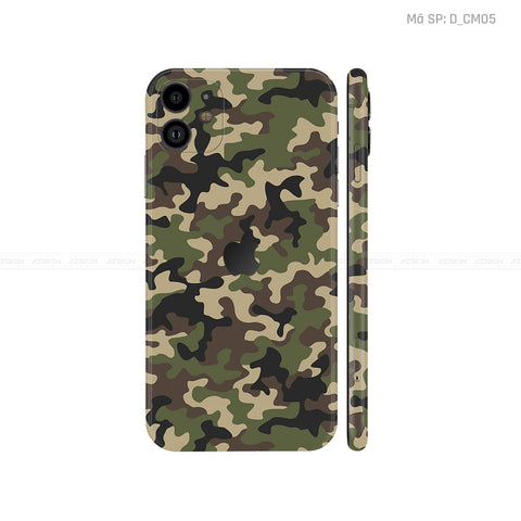 Dán Skin IPhone 11 Series Hình Camo | D_CM05