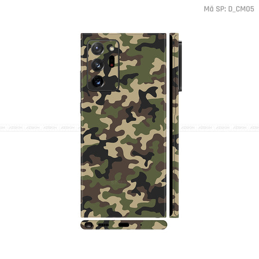 Dán Skin Galaxy Note 20 Series Hình Camo | D_CM05