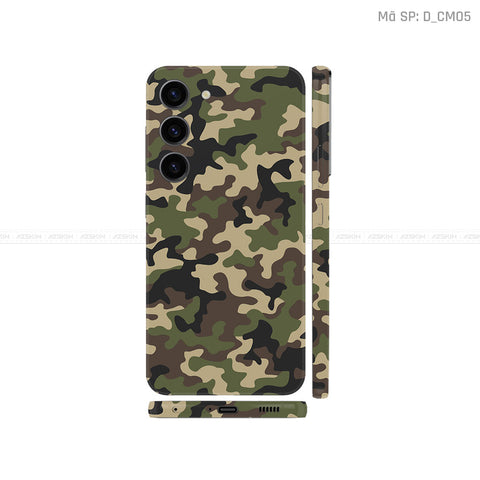 Dán Skin Galaxy S23 Series Hình Camo | D_CM05