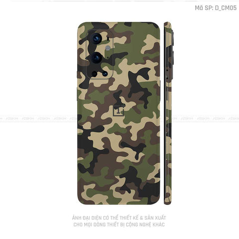 Dán Skin Oneplus 8/9 Series Hình Camo | D_CM05