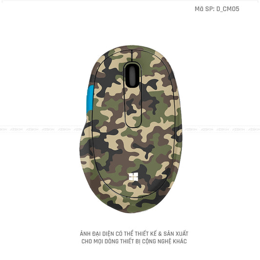 Skin Dán Chuột Microsoft Hình Camo | D_CM05