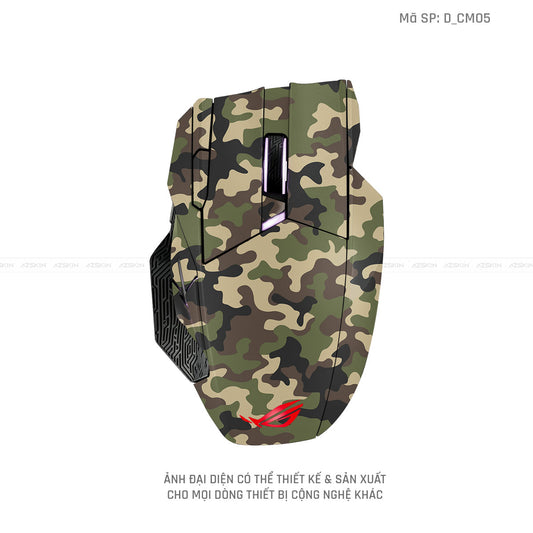 Skin Dán Chuột Asus Hình Camo | D_CM05