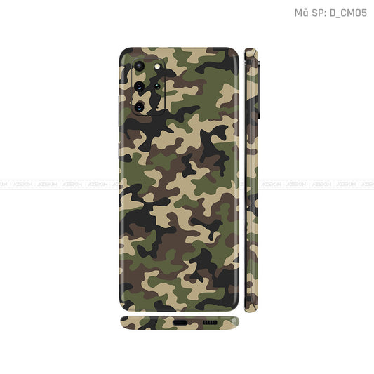 Dán Skin Galaxy S20 Series Hình Camo | D_CM05