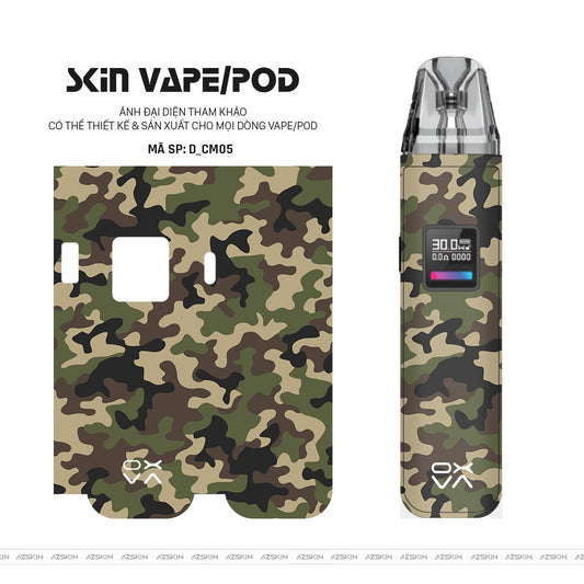 Dán Skin Pod Hình Camo | D_CM05
