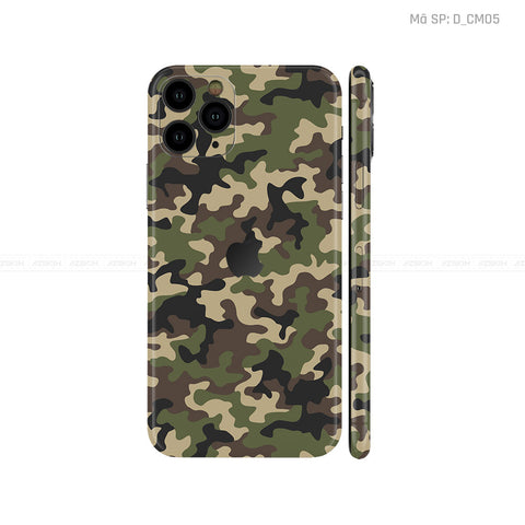 Dán Skin IPhone 11 Series Hình Camo | D_CM05