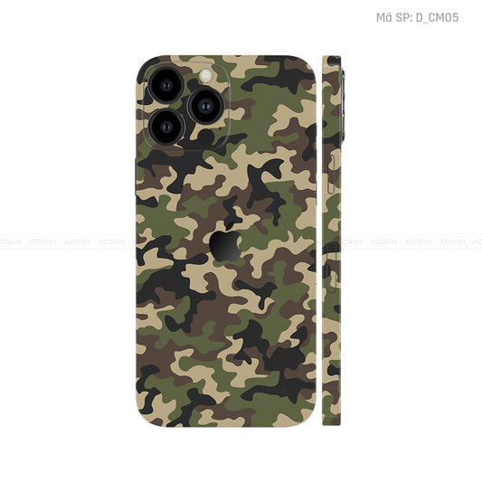 Dán Skin IPhone 12 Series Hình Camo | D_CM05