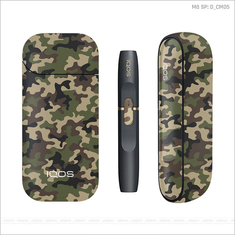 Dán Skin IQOS Hình Camo | D_CM05