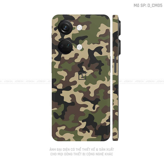 Dán Skin Oneplus Nord Series Hình CAMO | D_CM05