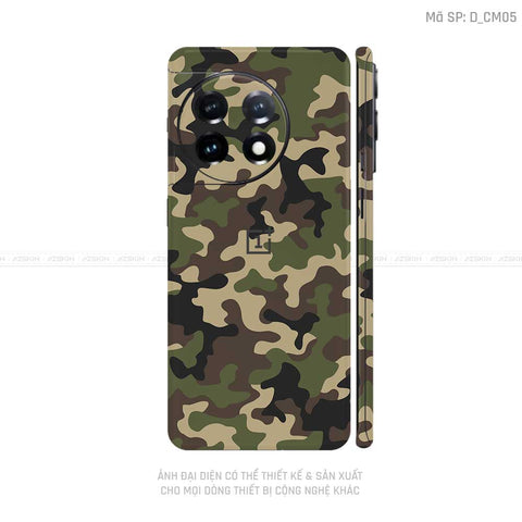 Dán Skin Oneplus 12 Series Hình Camo | D_CM05