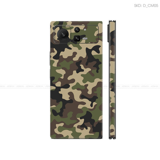 Dán Skin Điện Thoại Xiaomi Mix Fold Series Hình Camo | D_CM05