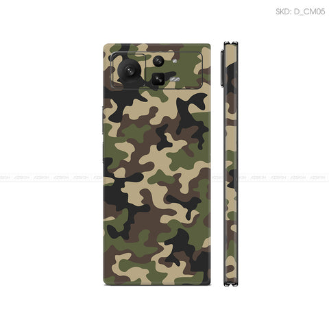 Dán Skin Điện Thoại Xiaomi Mix Fold Series Hình Camo | D_CM05