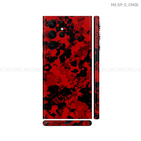 Dán Skin Galaxy S22 Series Hình Camo | D_CM06