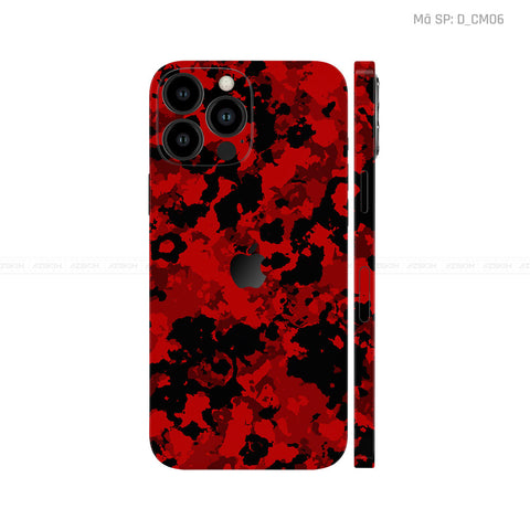 Dán Skin IPhone 16 Series Hình Camo | CM06