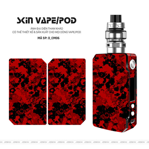 Dán Skin Vape Hình Camo | D_CM06