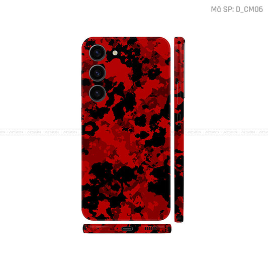 Dán Skin Galaxy S23 Series Hình Camo | D_CM06