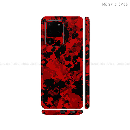 Dán Skin Galaxy S20 Series Hình Camo | D_CM06