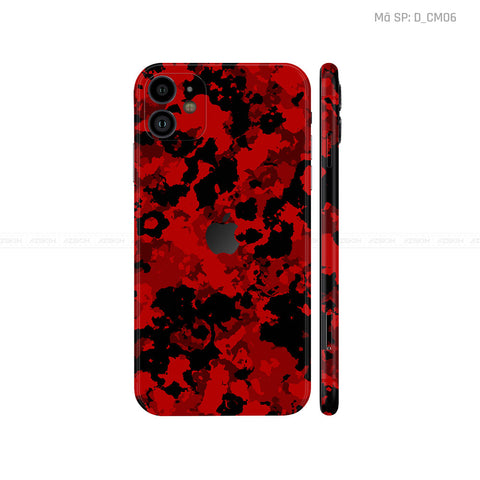 Dán Skin IPhone 11 Series Hình Camo | D_CM06