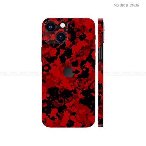 Dán Skin IPhone 13 Series Hình Camo | D_CM06