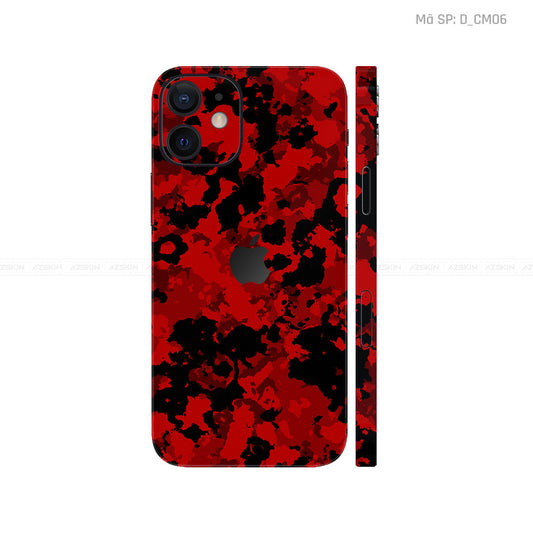 Dán Skin IPhone 12 Series Hình Camo | D_CM06