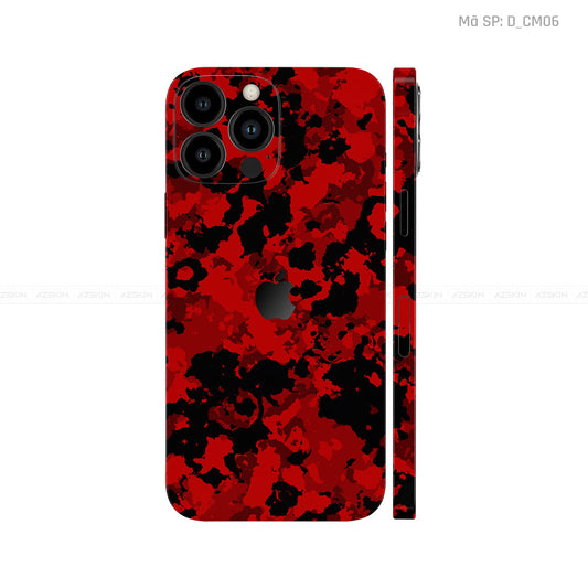 Dán Skin IPhone 12 Series Hình Camo | D_CM06