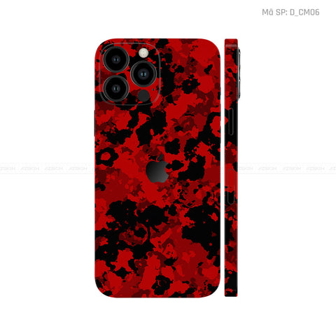 Dán Skin IPhone 14 Series Hình Camo | D_CM06