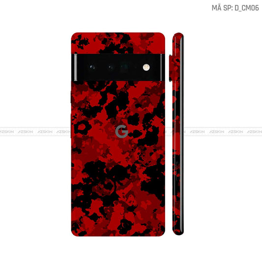 Dán Skin Google Pixel 6 Series Hình Camo | D_CM06