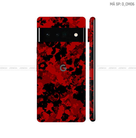 Dán Skin Google Pixel 6 Series Hình Camo | D_CM06