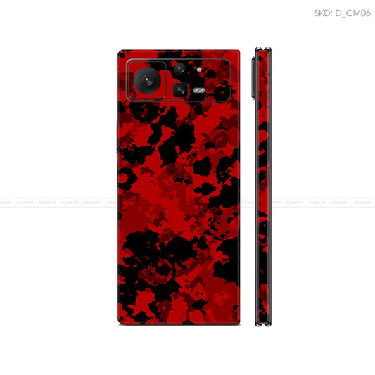 Dán Skin Điện Thoại Xiaomi Mix Fold Series Hình Camo | D_CM06