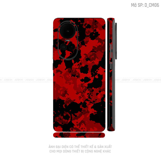 Dán Skin Điện Thoại OPPO Reno Series Hình Camo | D_CM06