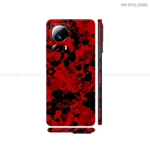 Dán Skin Xiaomi 13 Series Hình Camo | D_CM06