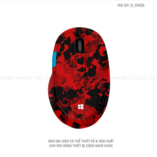 Skin Dán Chuột Microsoft Hình Camo | D_CM06