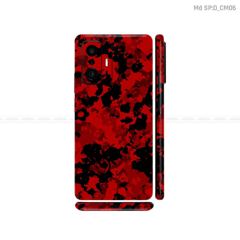 Dán Skin Xiaomi 11 Series Hình Camo | D_CM06