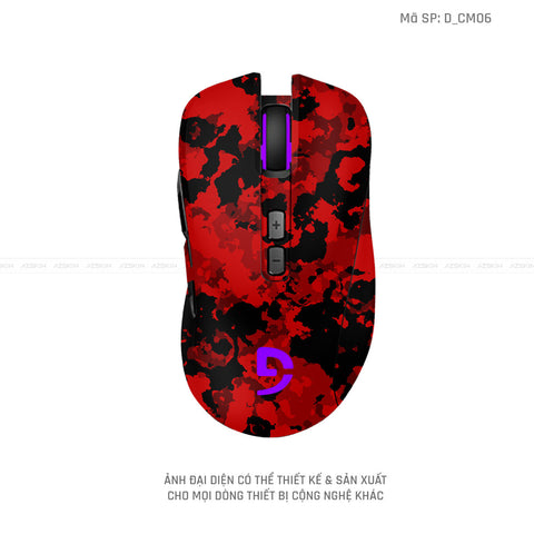Skin Dán Chuột Fuhlen Hình Camo | D_CM06