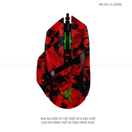 Skin Dán Chuột Razer Hình Camo | D_CM06