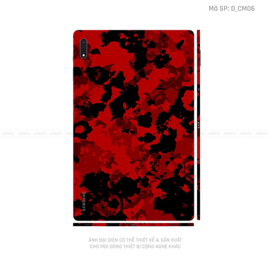 Dán Skin Galaxy Tab S8 Series Hình Camo | D_CM06