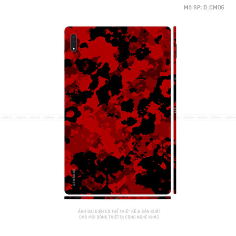 Dán Skin Galaxy Tab S8 Series Hình Camo | D_CM06
