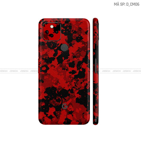 Dán Skin Google Pixel 5 Hình Camo | D_CM06