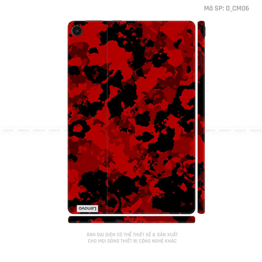 Dán Skin Máy Tính Bảng Lenovo Pad Series Hình Camo | D_CM06